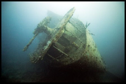 Thistlegorm stern. Natural light, magic filter and wb. Ni... by Dray Van Beeck 